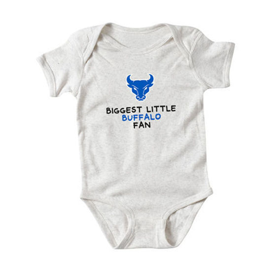 Picture of Oatmeal Buffalo Fan Onesie