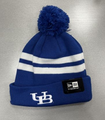 Picture of UB Stripe Pom Knit Hat