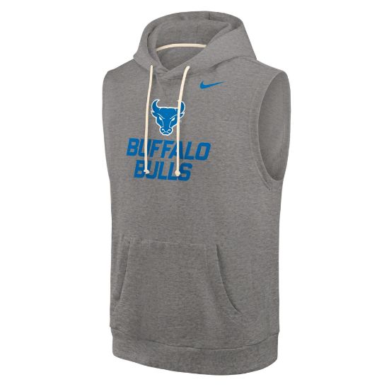 grey sleeveless nike hoody