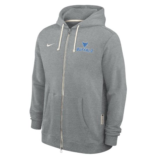 grey nike full zip hoody